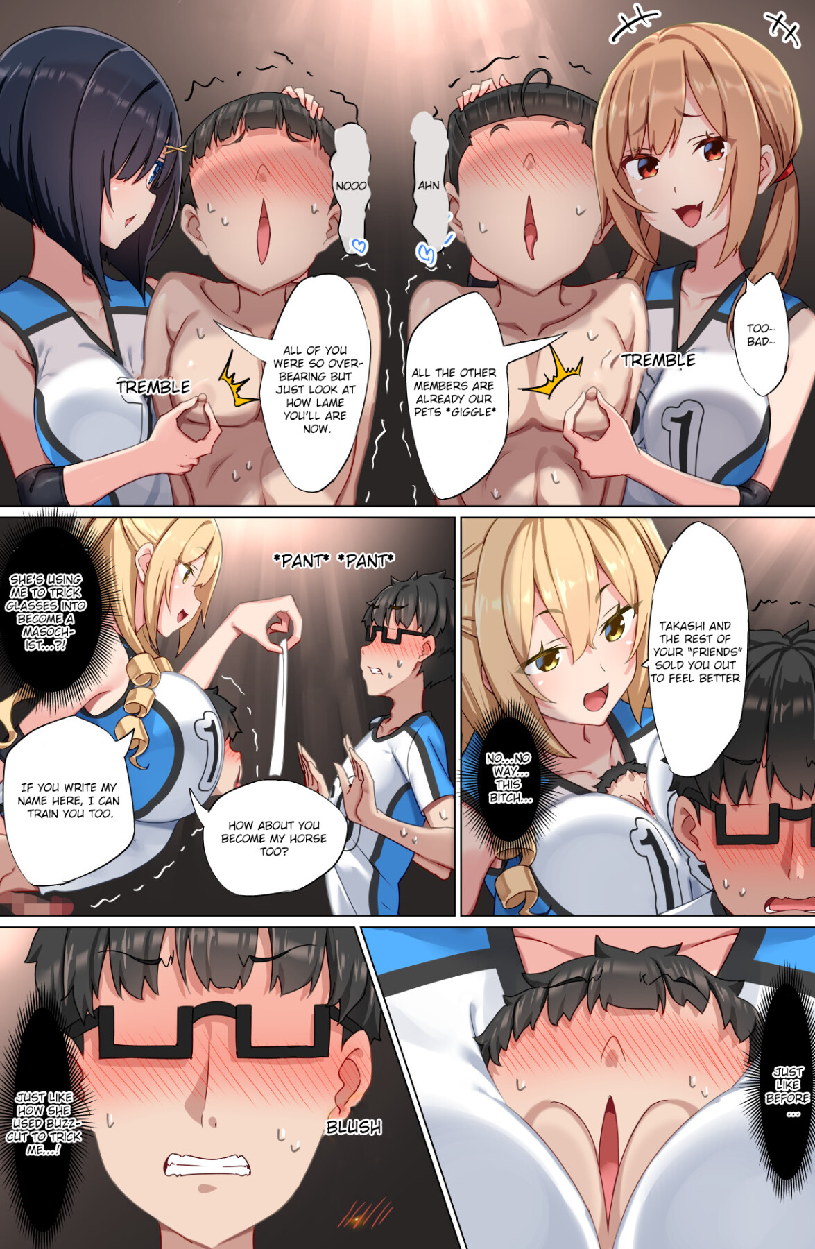Hentai Manga Comic-Welcome to the Weak Masochist Volleyball Club-Read-46